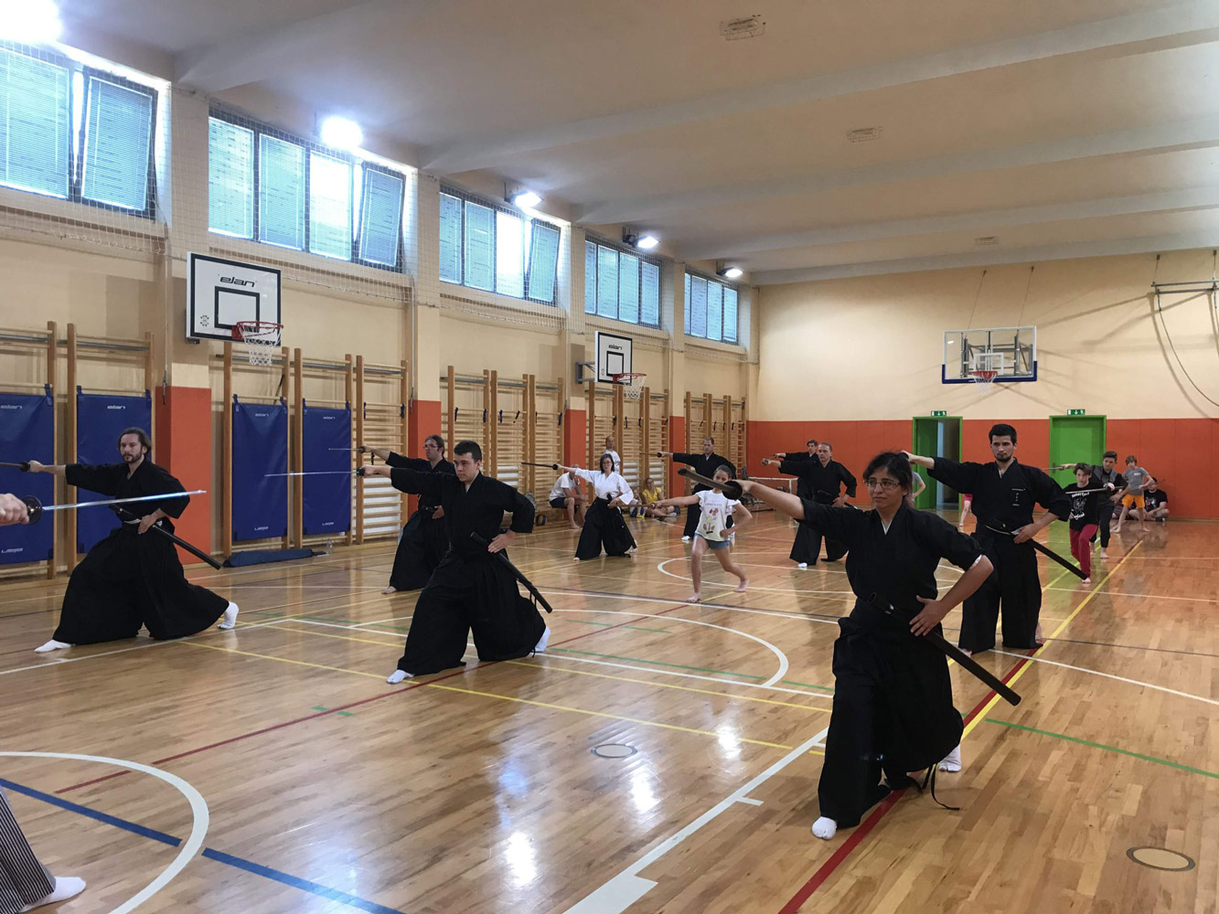 Training aller slowenischen Gruppen