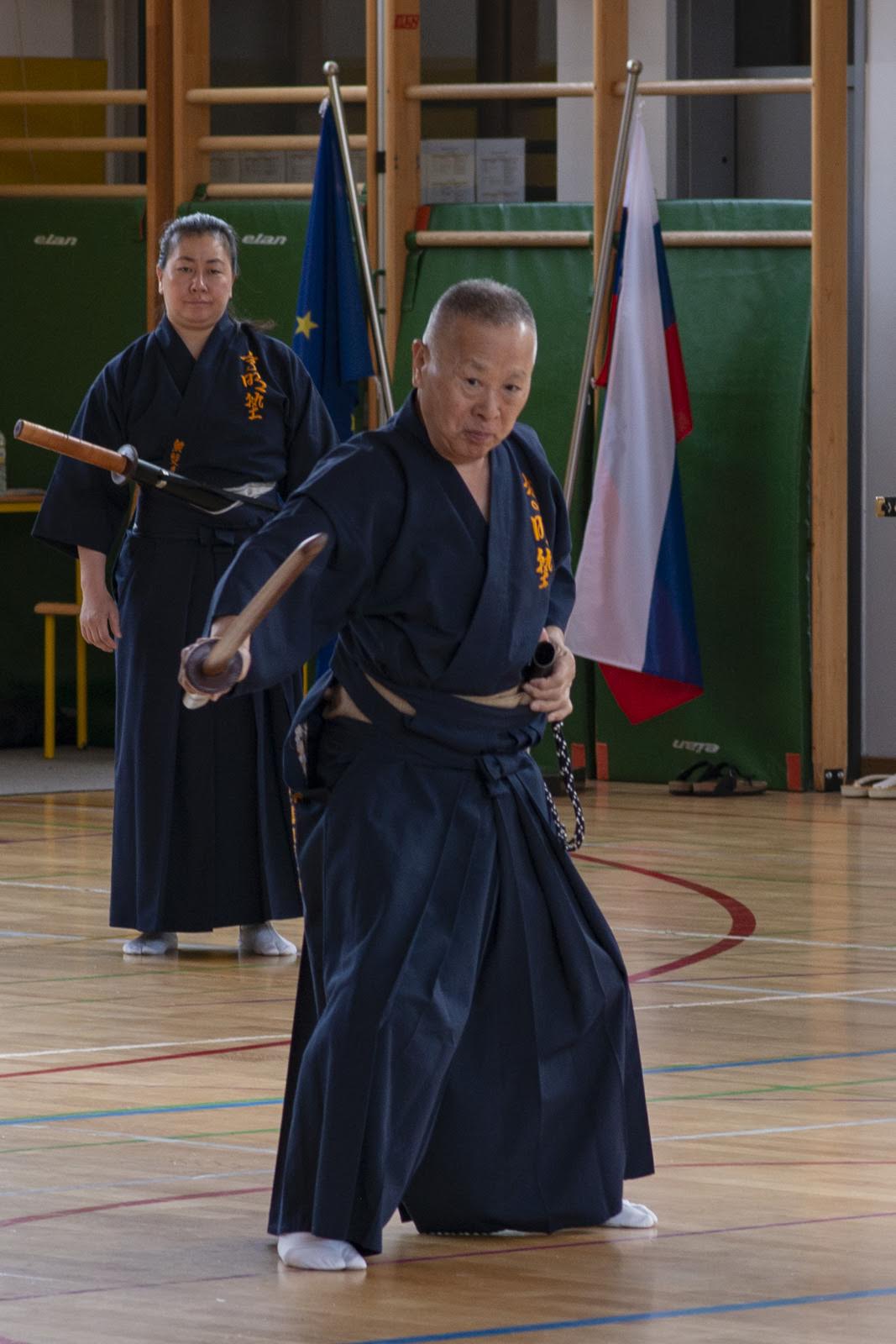 Sekiguchi Sensei präsentiert Sodome-Technik.