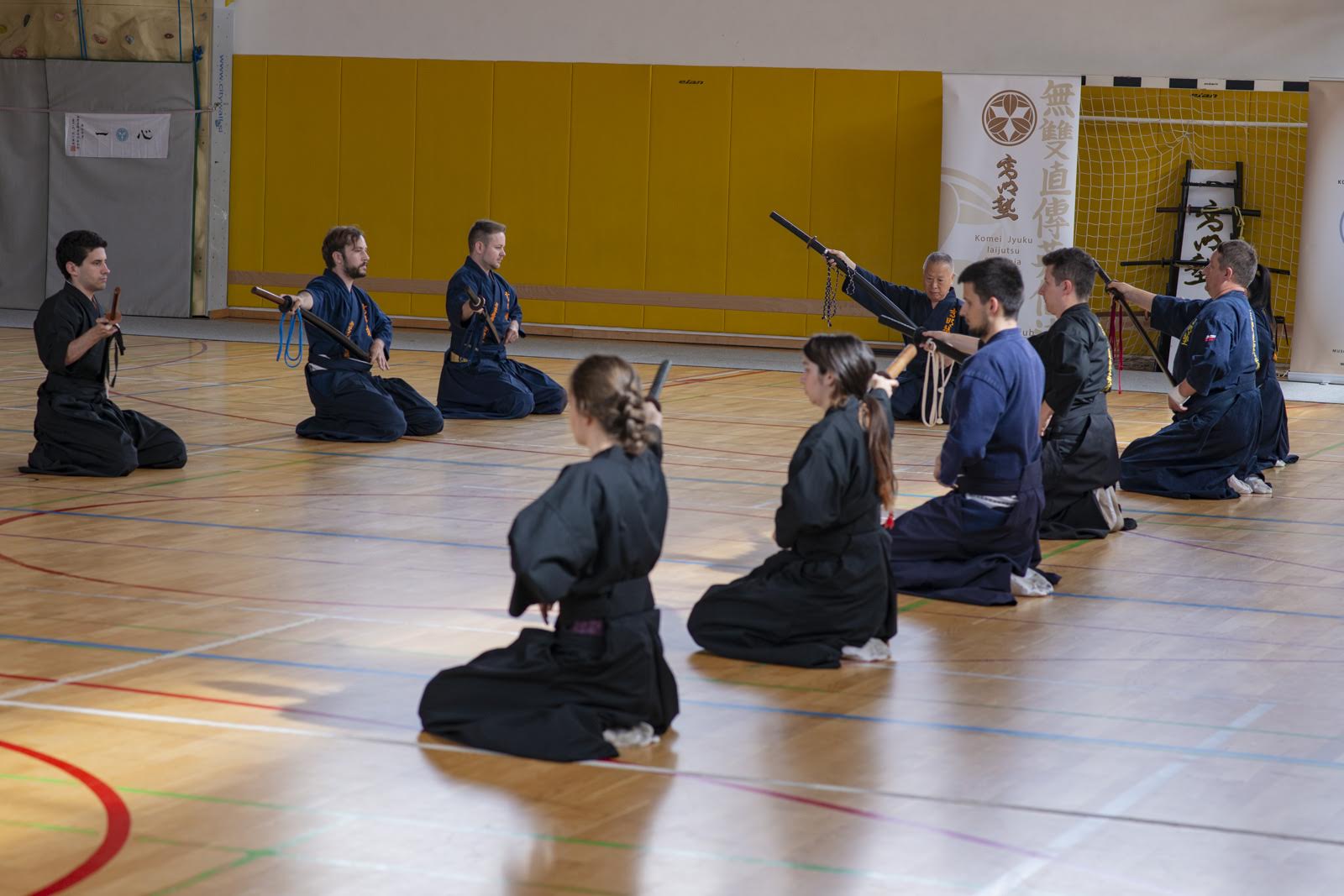 Iaijutsu Training in Maribor.